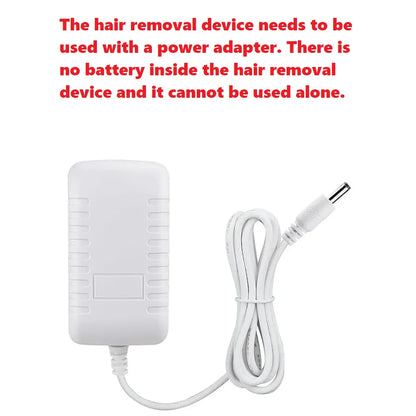 Portable IPL Laser Epilator 999999 Flashes - Painless, Permanent Hair Removal for Women’s Body and Bikini Line