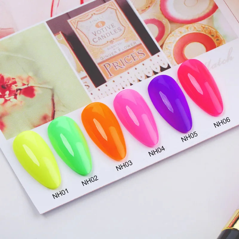 Venalisa Color Nail Gel Polish Kit  Jelly Pink Semi-transparent HEMA FREE Self Leveling Nude Natural Pink Nail Manicure Set