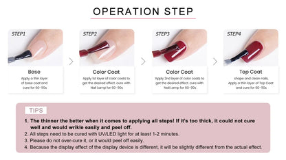 Venalisa Color Nail Gel Polish Kit  Jelly Pink Semi-transparent HEMA FREE Self Leveling Nude Natural Pink Nail Manicure Set